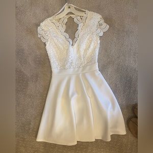 WHITE DRESS